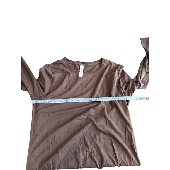 Athleta Outbound Top Black Basic Long Sleeve Classic Crewneck Shirt Medium - Picture 8 of 10